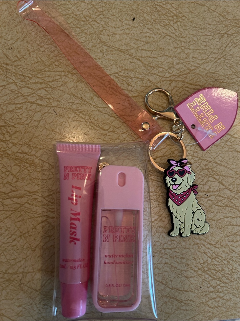Watermelon Lip Mask & Hand Sanitizer Set